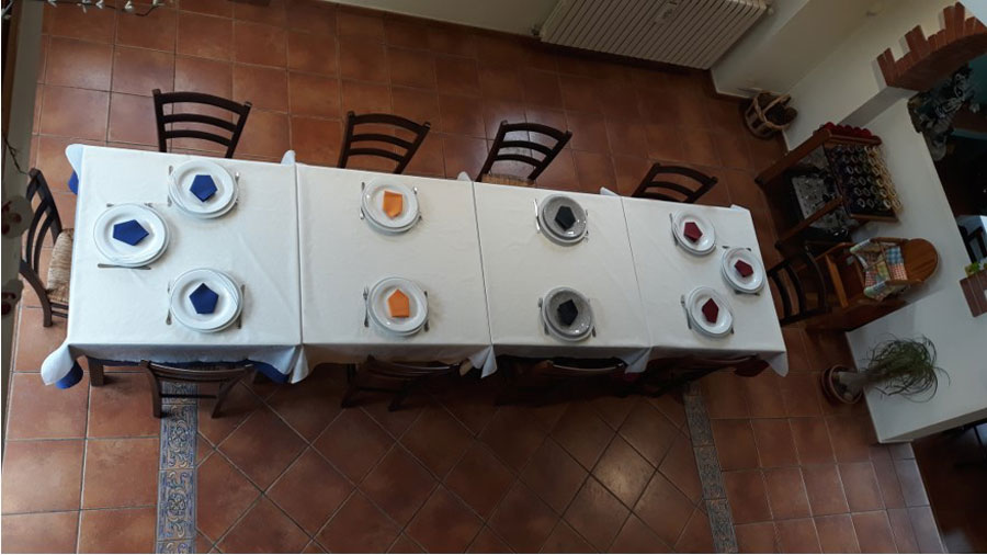 La Trattoria del Lupo: top view